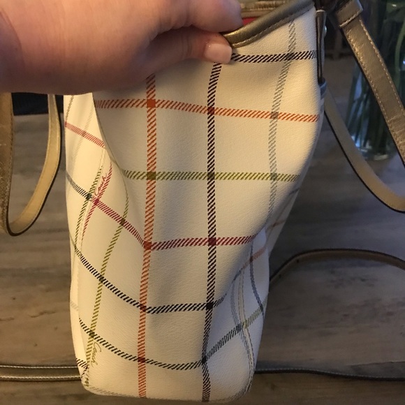 Multicolored Authentic Coach bag with strap and zipper - Picture 7 of 13